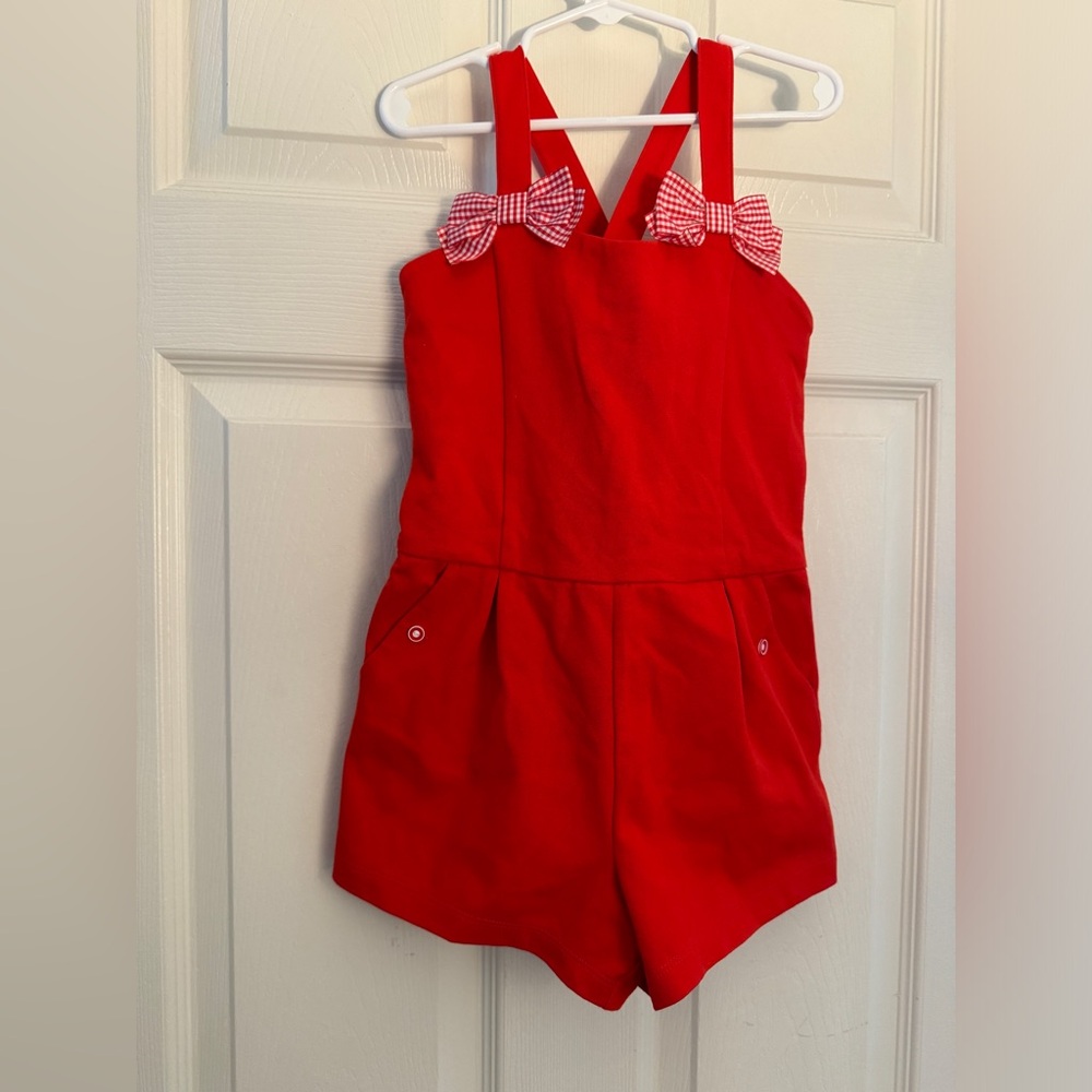 Janie and Jack Girl’s Romper - sz 6